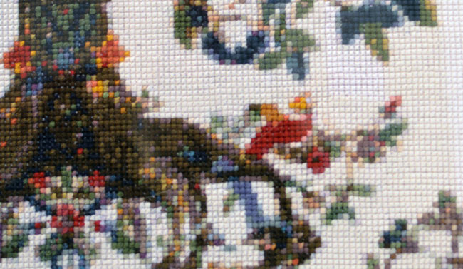 Crossstitch Tree Of Life fine stitch