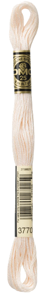 DMC 3770 Skeine Pink Eggshell Beige