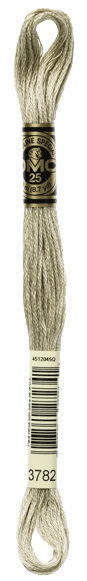 DMC 3782 Skeine Neutral Grey Ginger