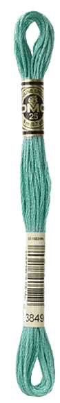 DMC 3849 Skeine Turquoise Green
