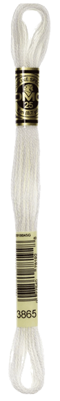 DMC 3865 Skeine Edelweiss White